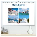 Stadt Mykonos - Impressionen (hochwertiger Premium Wandkalender 2024 DIN A2 quer), Kunstdruck in Hochglanz - Nina Schwarze