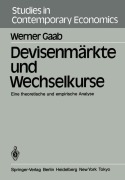 Cover-Bild zum Titel 'Devisenmärkte und Wechselkurse' von 'W. Gaab'