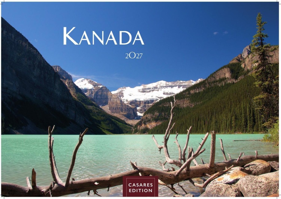 Kanada Kalender 2027 - Wandkalender | Fotokalender Nordamerika 24x35cm - Stimmungsvolle Reise durch Kanada, majestätische Natur, wilde Weiten und eindrucksvolle Fotomotive - 