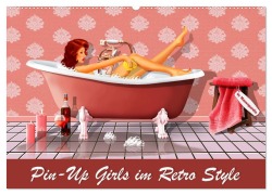 Cover-Bild zum Titel 'Pin-Up Girls im Retro Style by Mausopardia (Wandkalender 2026 DIN A2 quer), CALVENDO Monatskalender' von 'Monika Jüngling Alias Mausopardia'