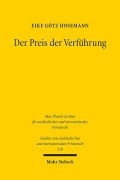 Cover-Bild zum Titel 'Der Preis der Verführung' von 'Eike Götz Hosemann'