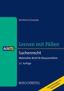 Cover-Bild zum Titel 'Sachenrecht' von 'Winfried Schwabe'
