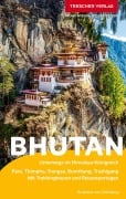 Cover-Bild zum Titel 'TRESCHER Reiseführer Bhutan' von 'Andreas von Heßberg'