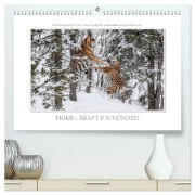 Cover-Bild zum Titel 'Emotionale Momente: Tiger - Kraft & Schönheit. / CH-Version (hochwertiger Premium Wandkalender 2026 DIN A2 quer), Kunstdruck in Hochglanz' von 'Ingo Gerlach GDT'