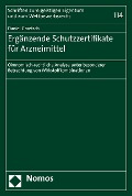 Cover-Bild zum Titel 'Ergänzende Schutzzertifikate für Arzneimittel' von 'Daniel Graetsch'