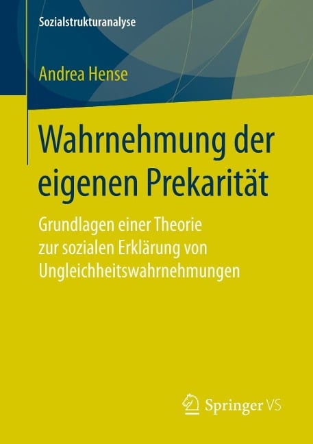 Wahrnehmung der eigenen Prekarität - Andrea Hense