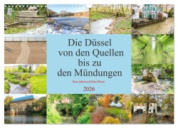 Cover-Bild zum Titel 'Die Düssel von den Quellen bis zu den Mündungen (Wandkalender 2026 DIN A3 quer), CALVENDO Monatskalender' von 'Michael Jäger - mitifoto'