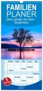 Cover-Bild zum Titel 'Familienplaner 2027 - Drei Länder ein See - Bodensee mit 5 Spalten (Wandkalender, 21 x 45 cm) CALVENDO' von 'Giuseppe Di Domenico'