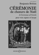 Cover-Bild zum Titel 'Cérémonie de choeurs de Noël' von 'Benjamin Britten'