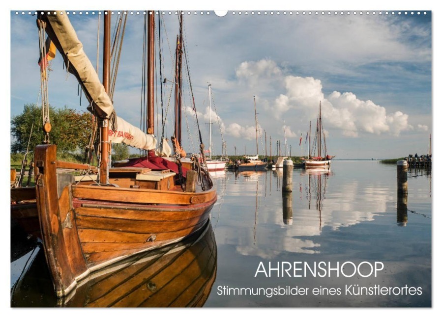 Ahrenshoop - Stimmungsbilder eines Künstlerortes (Wandkalender 2027 DIN A2 quer), CALVENDO Monatskalender - Jürgen Lüftner