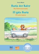 Cover-Bild zum Titel 'Boris der Kater - Das Badewannenauto (Deutsch-Spanisch)' von 'Erwin Moser'