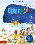 Cover-Bild zum Titel 'Oceankids (Das musikalische Bilderbuch mit Geschichte und Musik zum Streamen)' von 'Die Nixen'