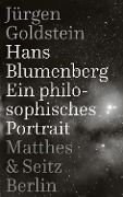 Cover-Bild zum Titel 'Hans Blumenberg' von 'Jürgen Goldstein'