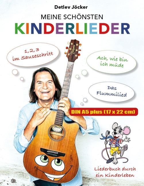 Detlev Jöcker: Meine schönsten Kinderlieder - DIN A5+ - Detlev Jöcker