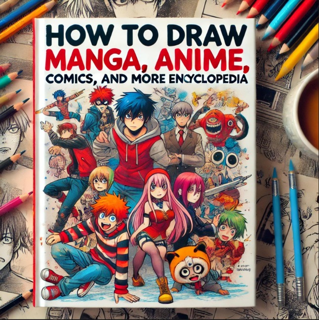 How to Draw Manga, Anime, Comics, and More: The Ultimate Guide (How to draw Manga,Anime and Comics, #5) - Learn To Draw