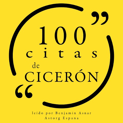100 citas de Cicerón - Cicero