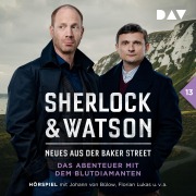 Cover-Bild zum Titel 'Sherlock & Watson ¿ Neues aus der Baker Street: Das Abenteuer mit dem Blutdiamanten (Fall 13)' von 'Viviane Koppelmann'