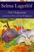 Cover-Bild zum Titel 'Nils Holgerssons wunderbare Reise mit den Wildgänsen' von 'Selma Lagerlöf'