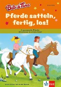 Cover-Bild zum Titel 'Bibi & Tina - Pferde satteln, fertig, los!' von 'Rainer Wolke'