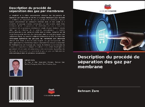 Description du procédé de séparation des gaz par membrane - Behnam Zare