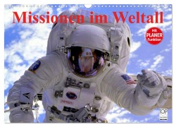 Cover-Bild zum Titel 'Missionen im Weltall (Wandkalender 2026 DIN A3 quer), CALVENDO Monatskalender' von 'Elisabeth Stanzer'