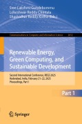 Cover-Bild zum Titel 'Renewable Energy, Green Computing, and Sustainable Development' von ''