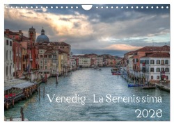 Cover-Bild zum Titel 'Venedig - La Serenissima 2026 (Wandkalender 2026 DIN A4 quer), CALVENDO Monatskalender' von 'Sascha Haas Photography'