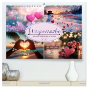 Cover-Bild zum Titel 'HERZENSSACHE Liebe und Dankbarkeit schenken (hochwertiger Premium Wandkalender 2026 DIN A2 quer), Kunstdruck in Hochglanz' von 'Melanie Viola'