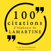 Cover-Bild zum Titel '100 citations d'Alphonse de Lamartine' von 'Alphonse De Lamartine'