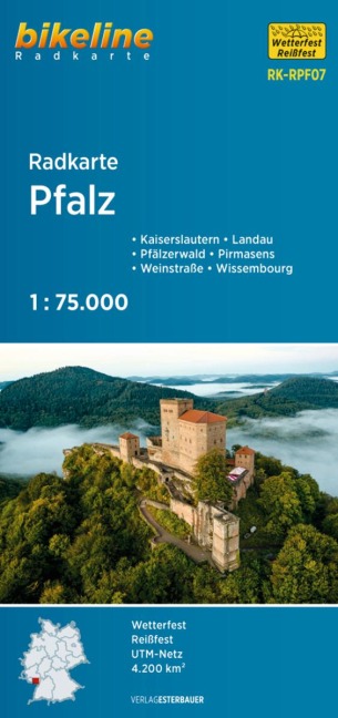 Radkarte Pfalz 1 : 75.000 (RK-RPF07) - 
