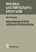 Cover-Bild zum Titel 'Benutzergerechte Software-Entwicklung' von 'Ralf Oetinger'