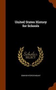 Cover-Bild zum Titel 'United States History for Schools' von 'Edmond Stephen Meany'