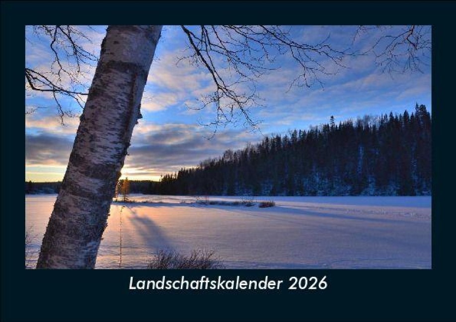 Landschaftskalender 2026 Fotokalender DIN A5 - Tobias Becker