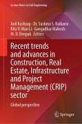 Cover-Bild zum Titel 'Recent Trends and Advances in Construction, Real Estate, Infrastructure and Project Management (Crip) Sector' von ''