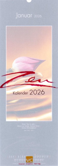 Zen-Kalender 2026 - Vis Orth