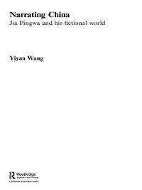 Narrating China - Yiyan Wang