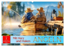 Cover-Bild zum Titel 'Angeln mit Herz und Haken (Wandkalender 2026 DIN A2 quer), CALVENDO Monatskalender' von 'Roder Roder'