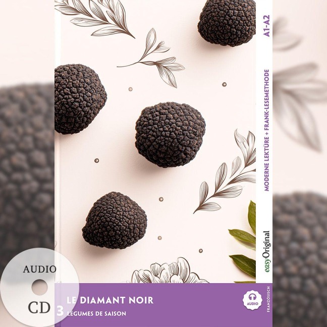 Le Diamant Noir - Französische Krimi-Lektüre A1-A2 (+ Audio-CD) - Louise Delaunay