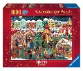 Cover-Bild zum Titel 'Erwachsenenpuzzle 1000 Teile - Christmas Market' von ''