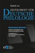 Cover-Bild zum Titel 'Elementares Sprechen' von ''