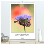 Cover-Bild zum Titel 'Jahreszeiten (hochwertiger Premium Wandkalender 2026 DIN A2 hoch), Kunstdruck in Hochglanz' von 'Flori Flori0'