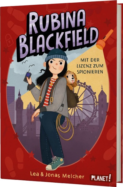 Rubina Blackfield 1: Mit der Lizenz zum Spionieren - Lea Melcher, Jonas Melcher