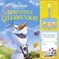 Cover-Bild zum Titel 'Geburtstags-Soundbuch, Disney Die Eiskönigin, Herzlichen Glückwunsch!' von ''