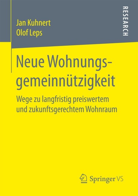Neue Wohnungsgemeinnützigkeit - Olof Leps, Jan Kuhnert