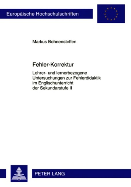 Fehler-Korrektur - Markus Bohnensteffen