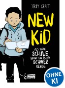 Cover-Bild zum Titel 'New Kid - Als wäre Schule nicht eh schon schwer genug' von 'Jerry Craft'