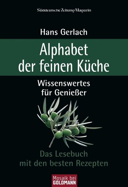 Alphabet der feinen Küche - Hans Gerlach