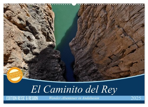 El Caminito del Rey (Wandkalender 2025 DIN A2 quer), CALVENDO Monatskalender - Jorge Maga