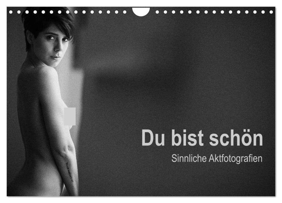 Du bist schön - Sinnliche Aktfotografien (Wandkalender 2026 DIN A4 quer), CALVENDO Monatskalender - Michael Wittig
