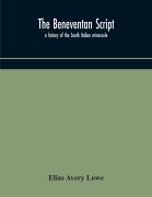 Cover-Bild zum Titel 'The Beneventan script' von 'Elias Avery Lowe'
